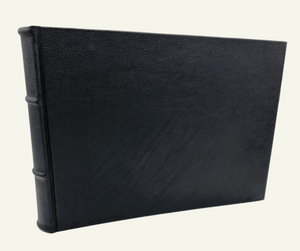 14x10 Black Leather Photo Album