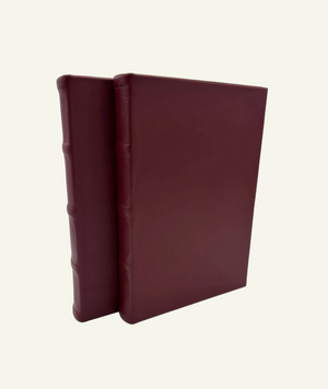 lined 6x9 colorful journals in Merlot Wine