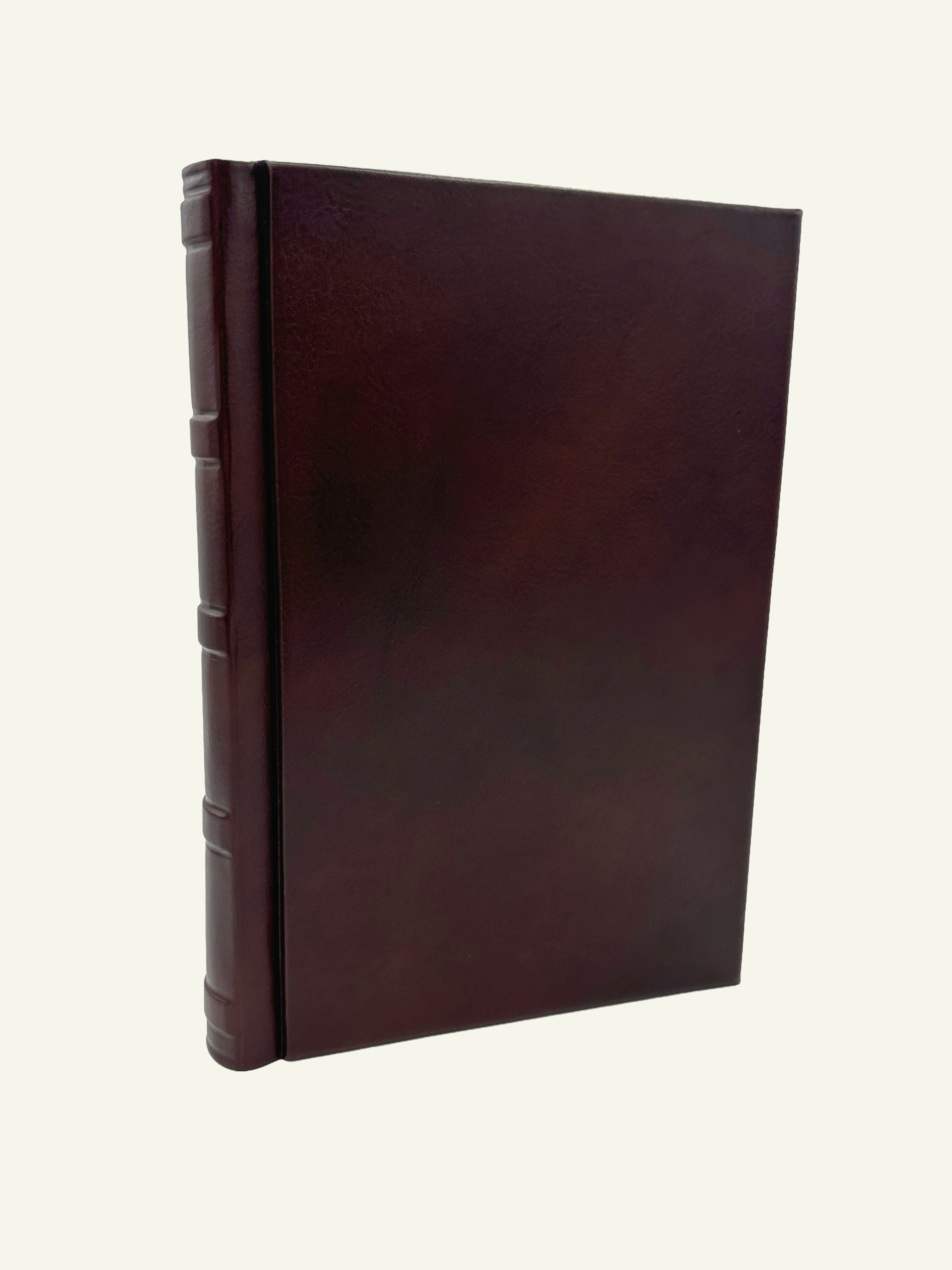 One-of-a-Kind Italian Leather Journal With Handmade Amalfi Paper | 7x10