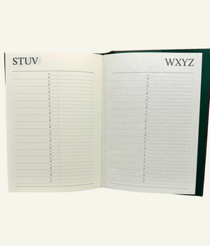 2026 day planner insert with contact list