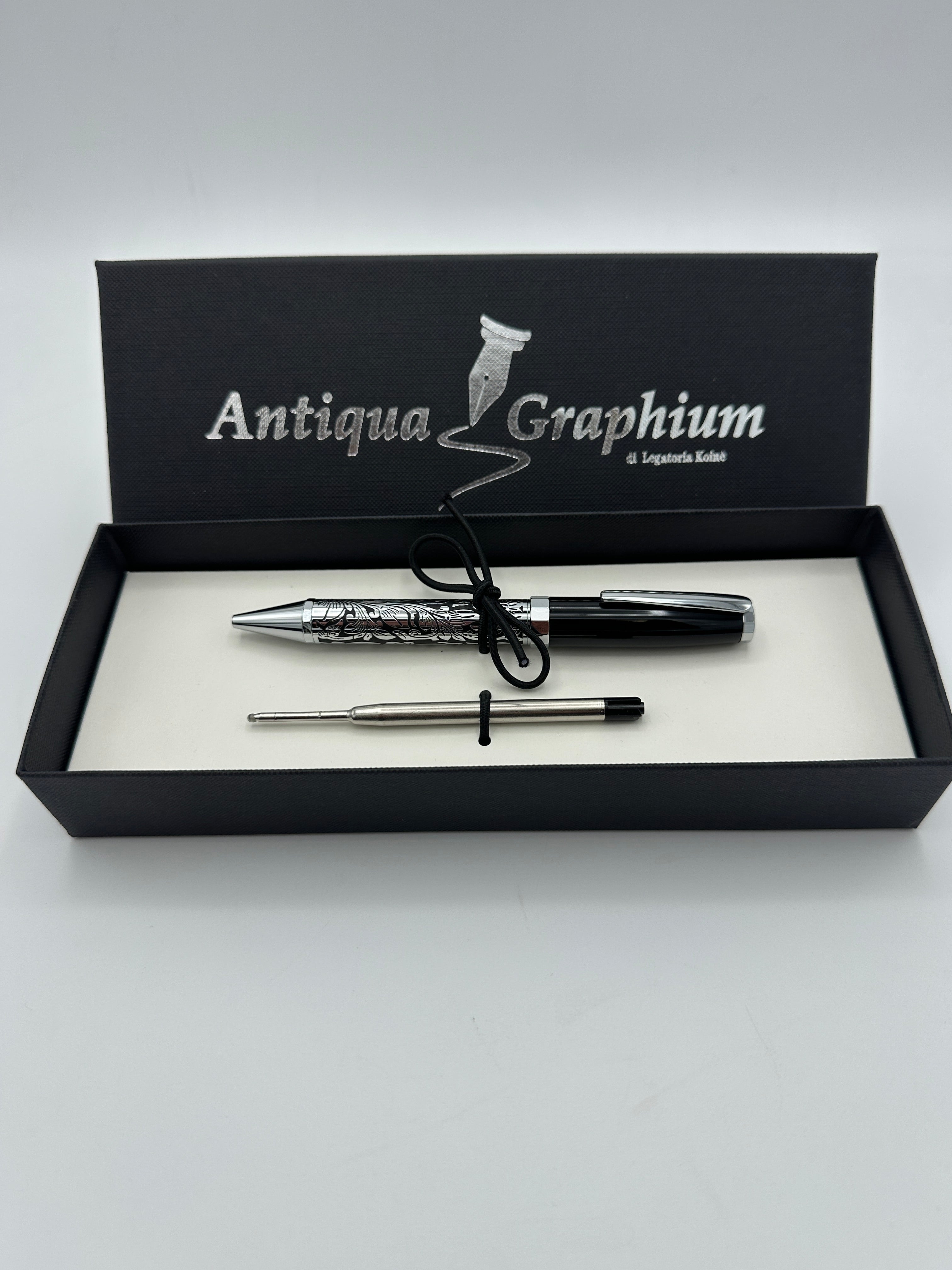 Floral Ballpoint Pen - Twist Top