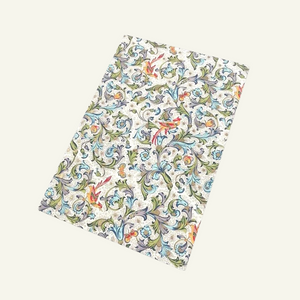 Blue Florentine Bird Unlined Journal