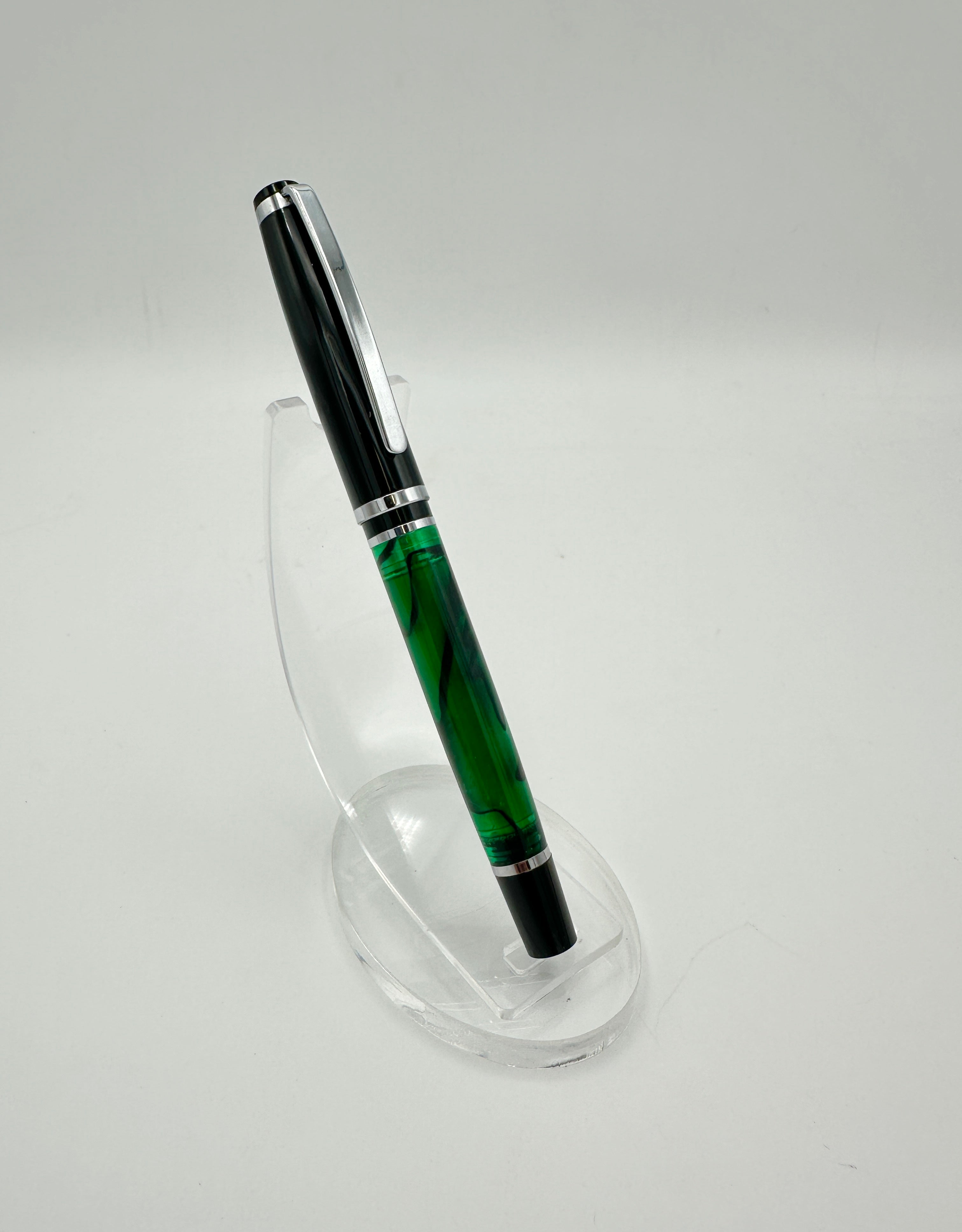 Rollerball Pen with Resin Barrel - 4 colors