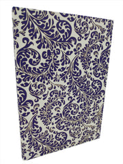 Hardcover Lined Notebook With Lovely Lavender Pattern
