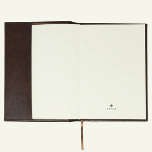 Elegantly Embossed Hardcover Refillable Leather Journal