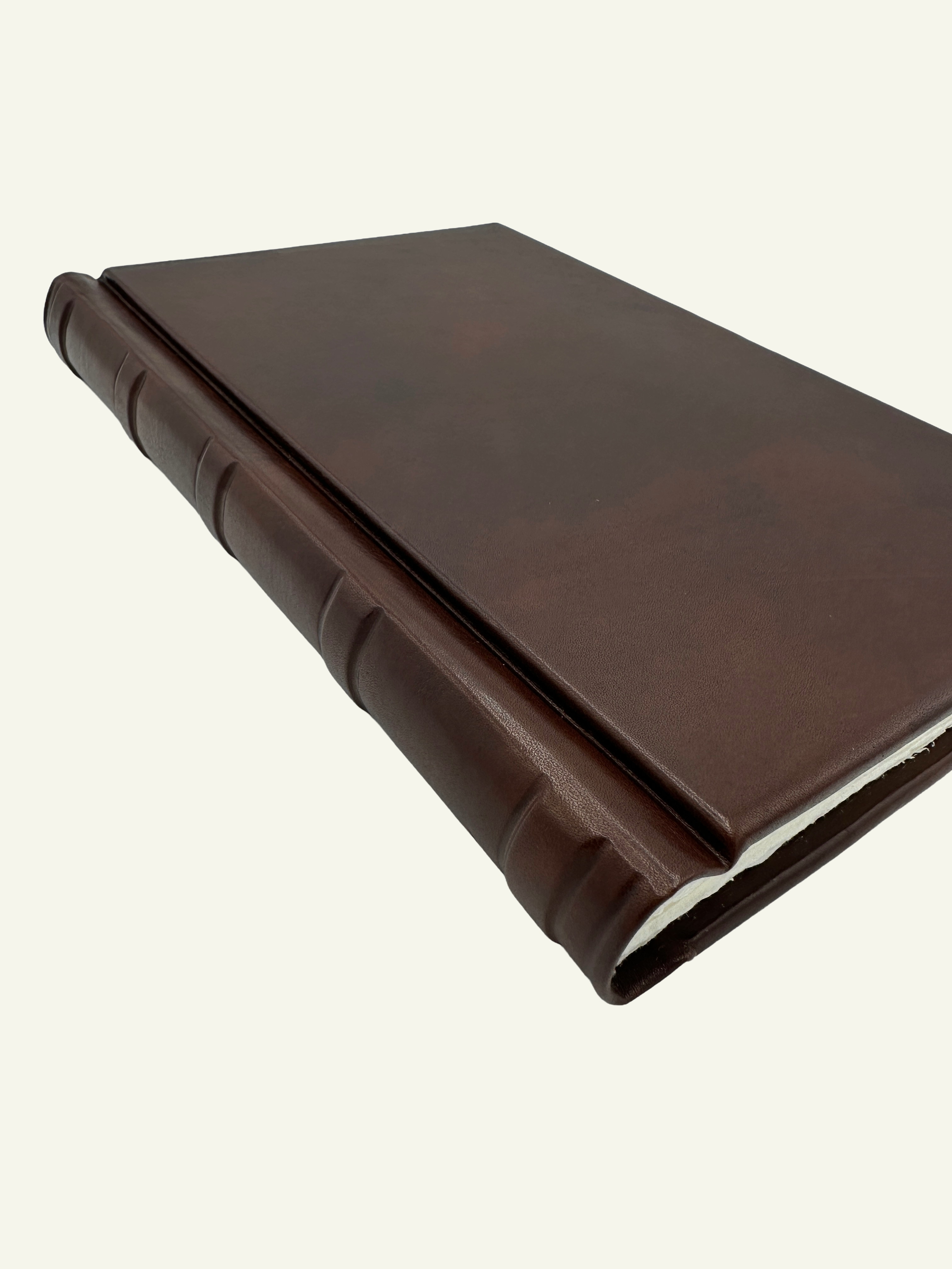One-of-a-Kind Italian Leather Journal With Handmade Amalfi Paper | 7x10