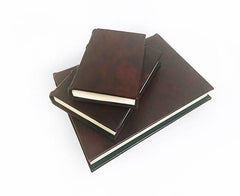 Classic Handmade Leather Refillable Journal - 3 sizes