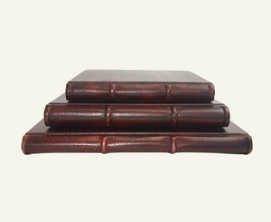 Classic Italian leather journal with lined pages 3