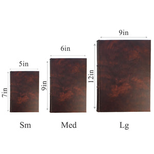 Classic leather journal with lined pages 8