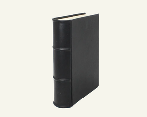 Extra Thick Leather Journals in Black Leather