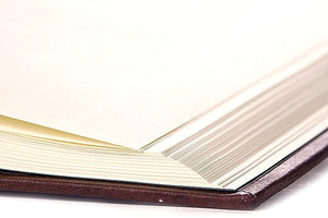 Italian Leather Journal with Unlined Pages 4