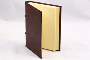 Leather guestbook journal 3