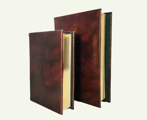 Classic Leather Journal With Gilded Pages