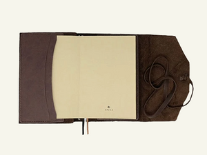 refillable soft wrap dot-grid journal