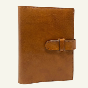 Refillable Leather Journal with Clasp Closure 4
