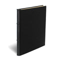 Black Leather Hardcover Lined Journal