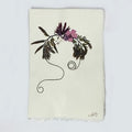 Hand-pressed Flowers notecards On Amalfi Paper by Epica