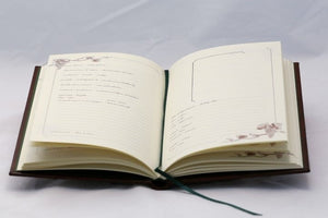 Epica's Handmade Italian Leather Wine Journal