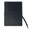 Softcover Leather Wrap Lined Notebook Journal - Black