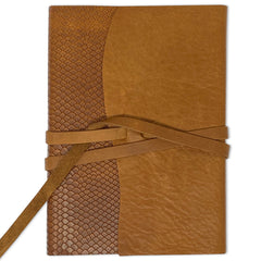 Soft Leather Journal wrap-style