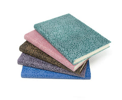 Fiori Suede Notebook - Ruled Pages (in 5 colors)
