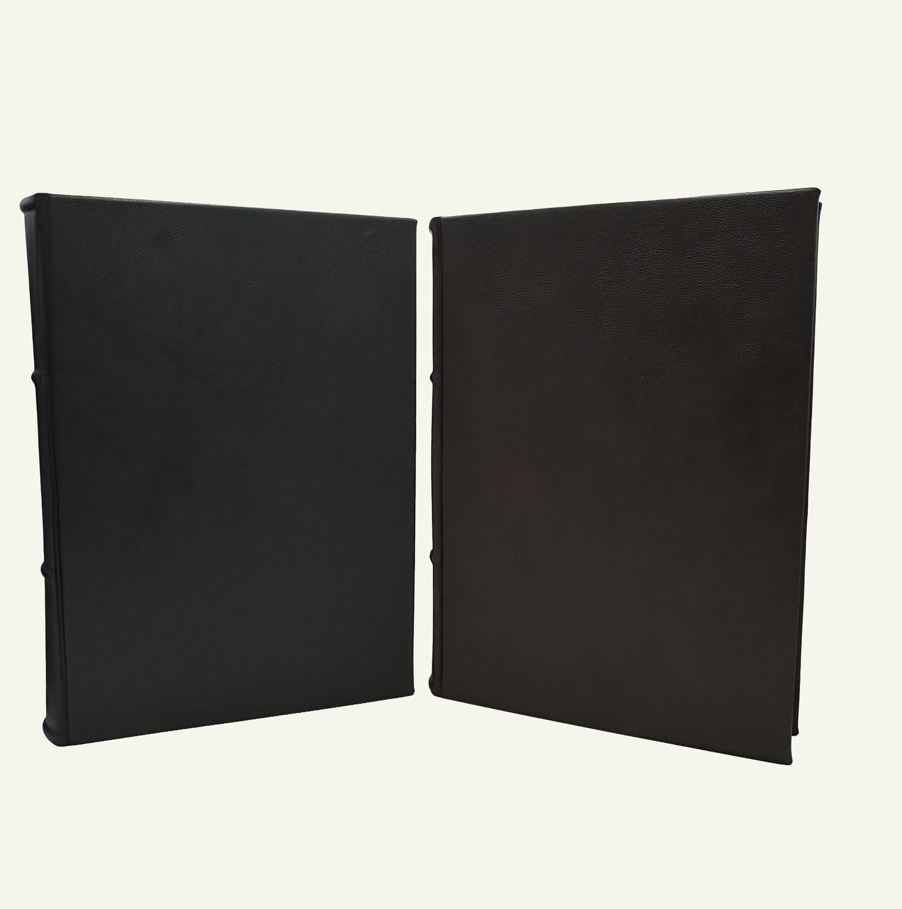 11x15 Extra Thick Journals in Black or Classic Brown Leather
