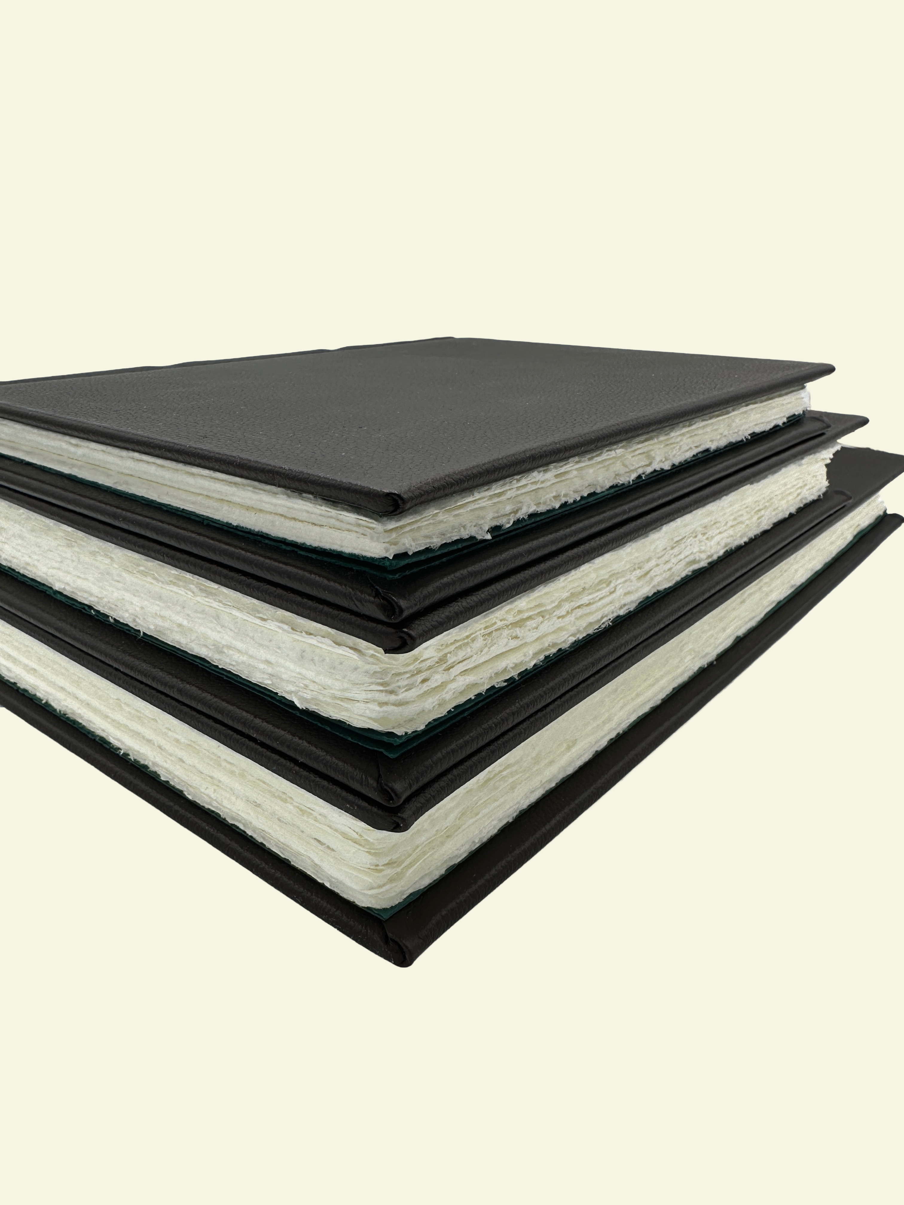 Handmade Amalfi Guestbooks and Journals in three sizes and thicknesses 