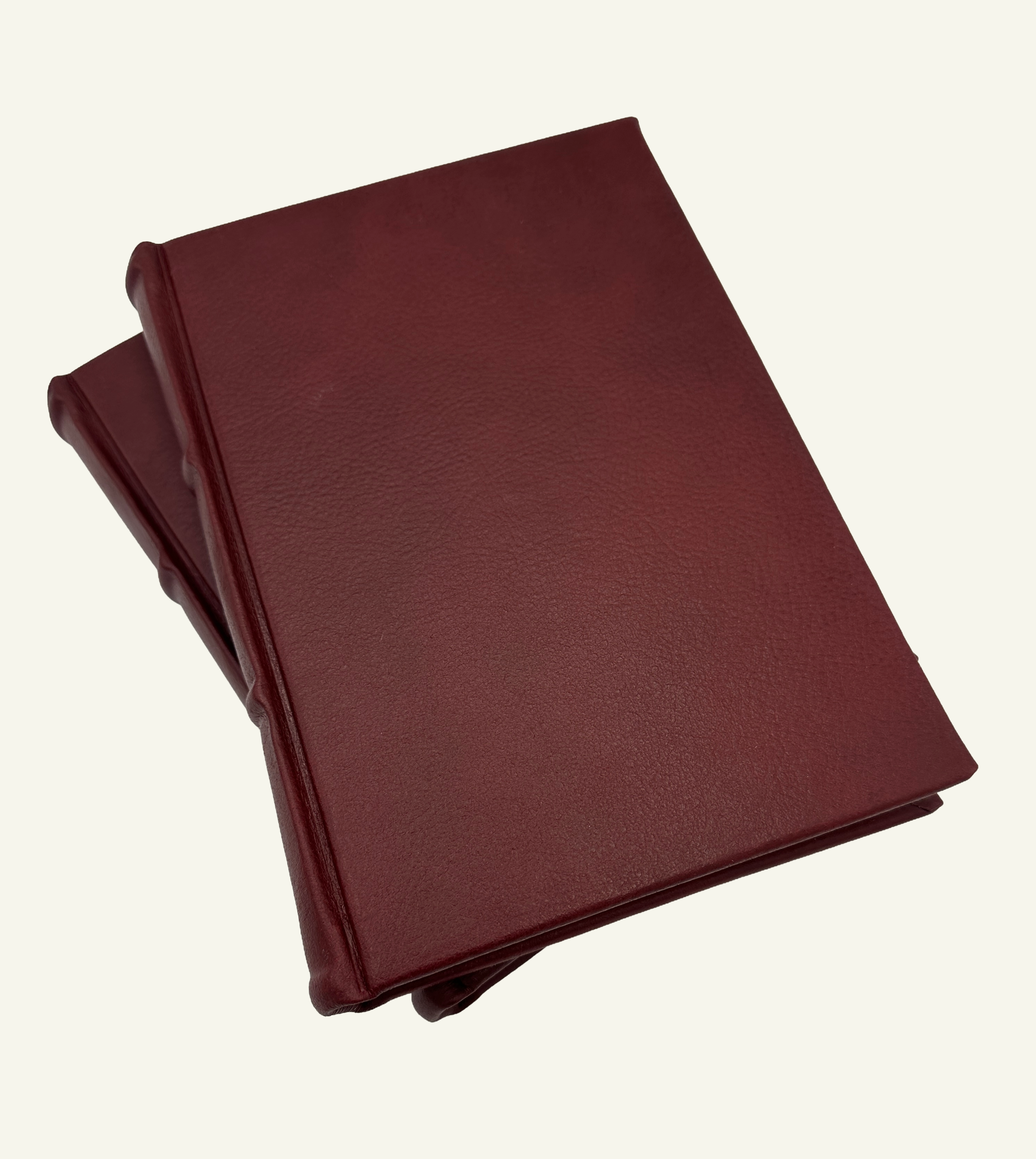 Italian made burgundy colorful journals 