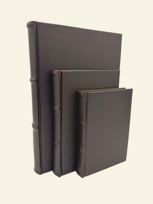 Handcrafted classic  Italian brown Leather Journals 