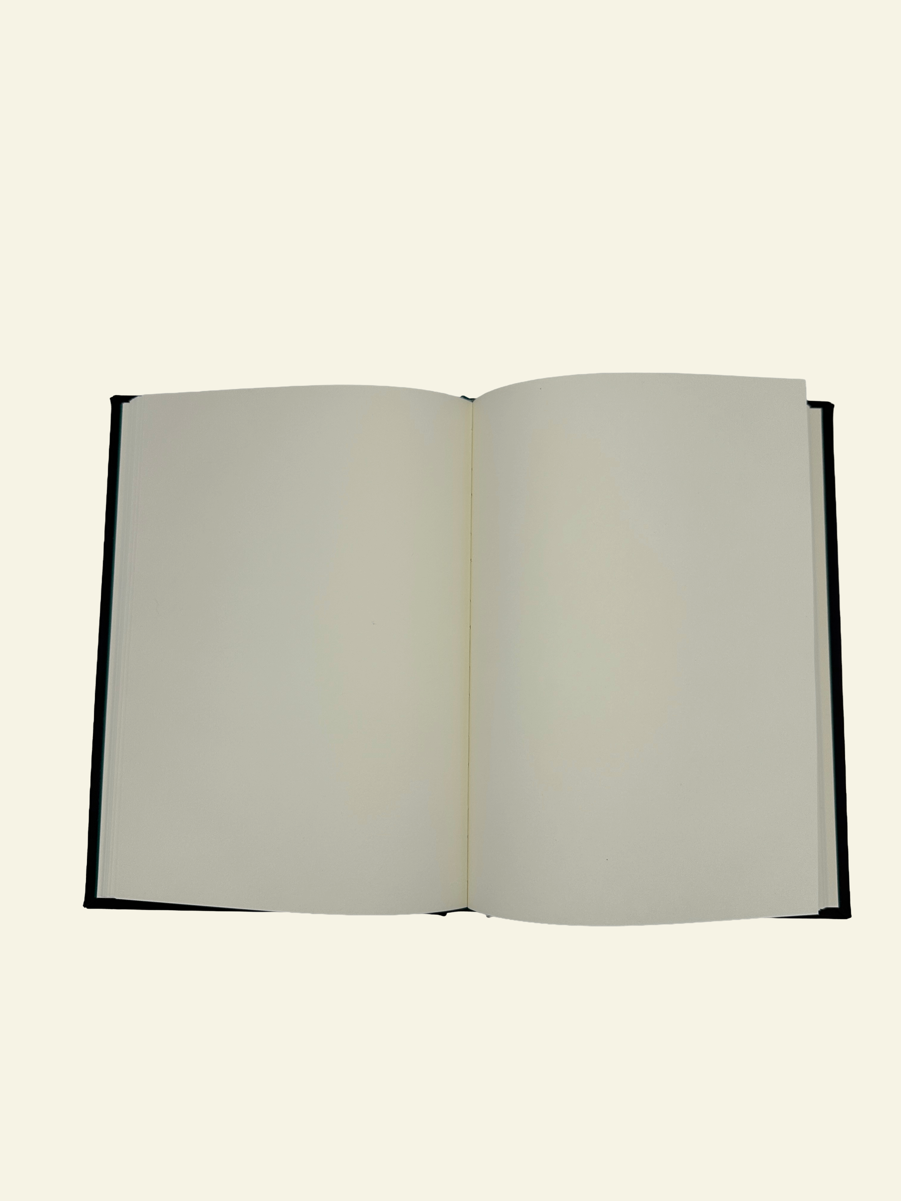 Classic Leather Journals with Unlined Blank Pages. Journal lays flat when opened