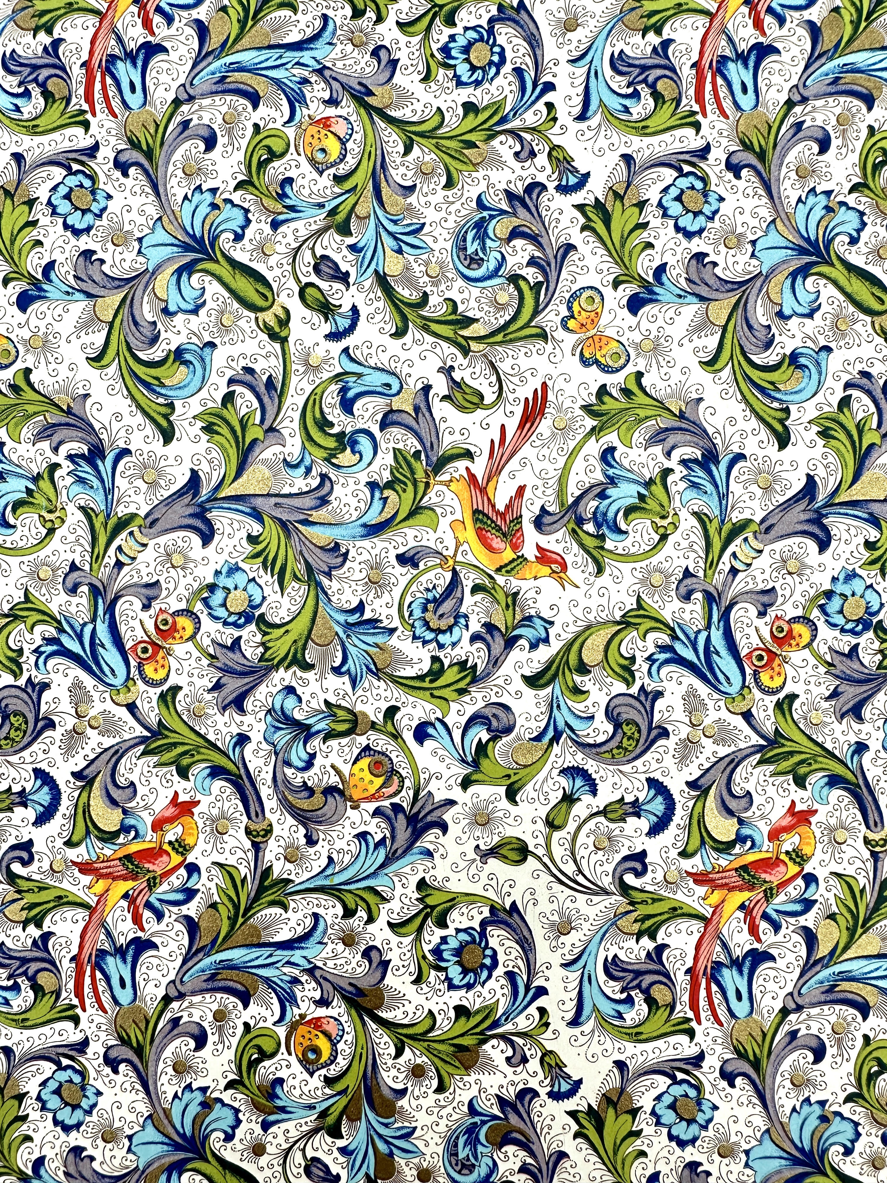 Florentine Bird Paper