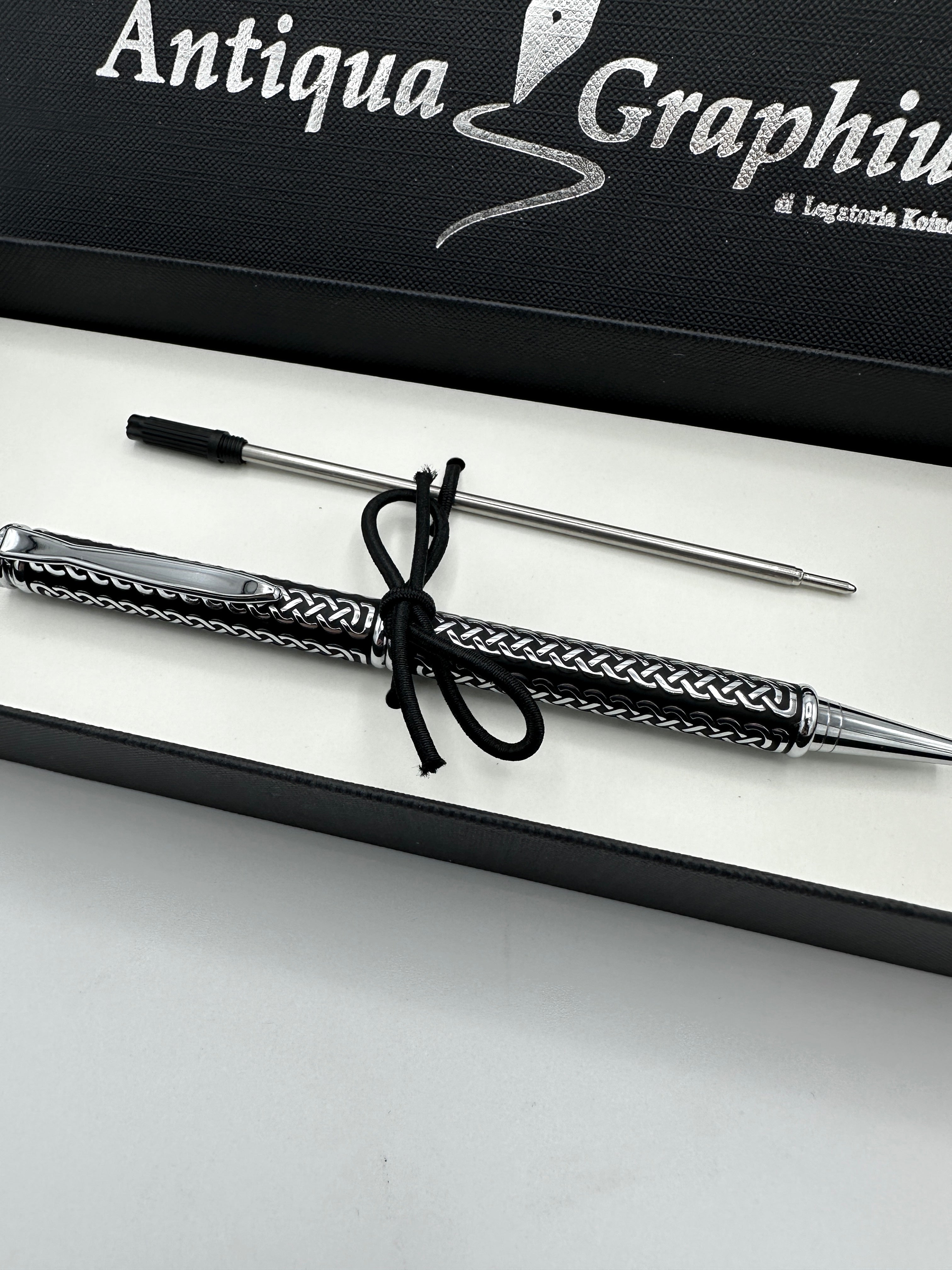 Gothic Slim Ballpoint Pen - Twist Style