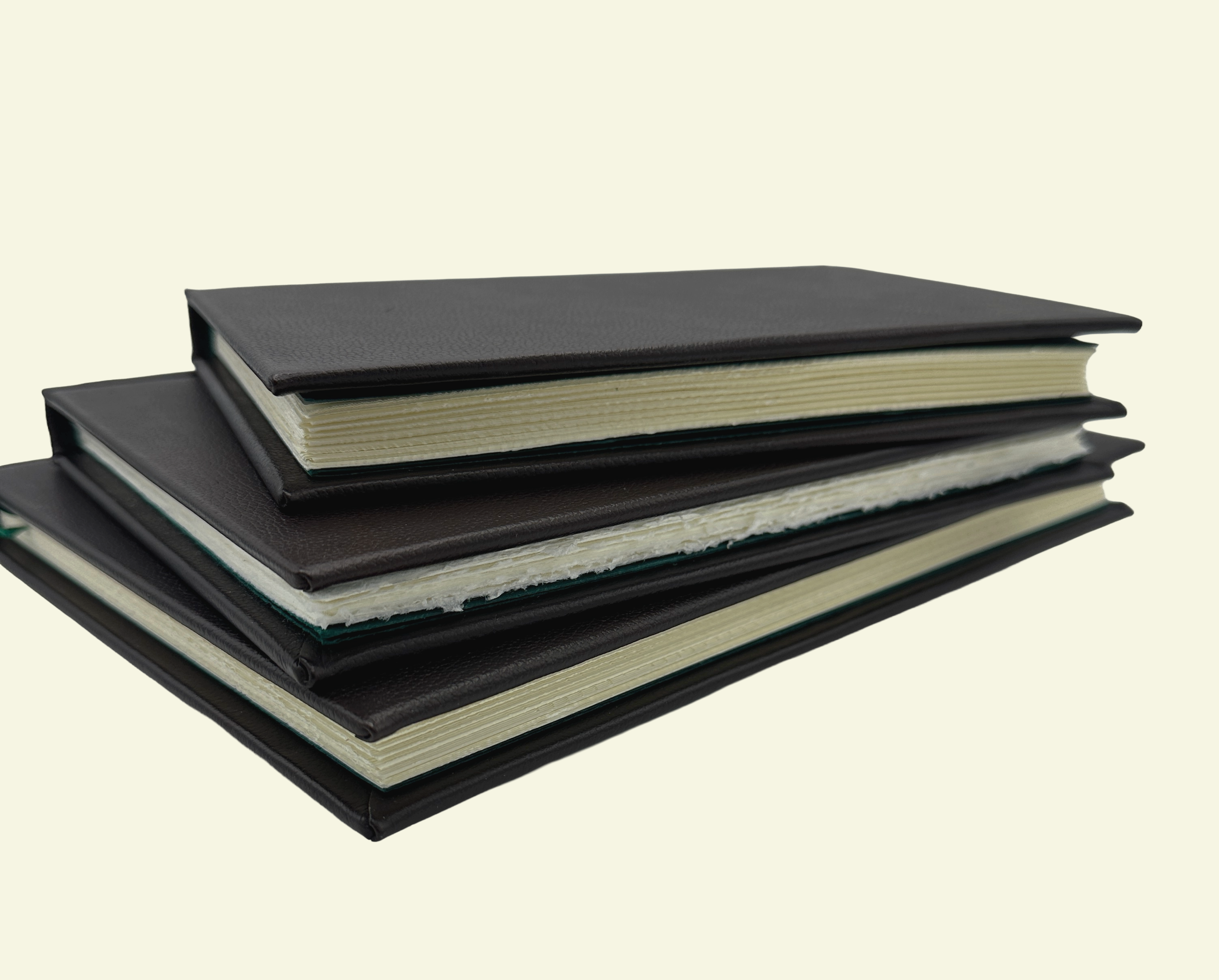 Amalfi Paper & Hand Cut- Deckled Edge Thin Guestbooks