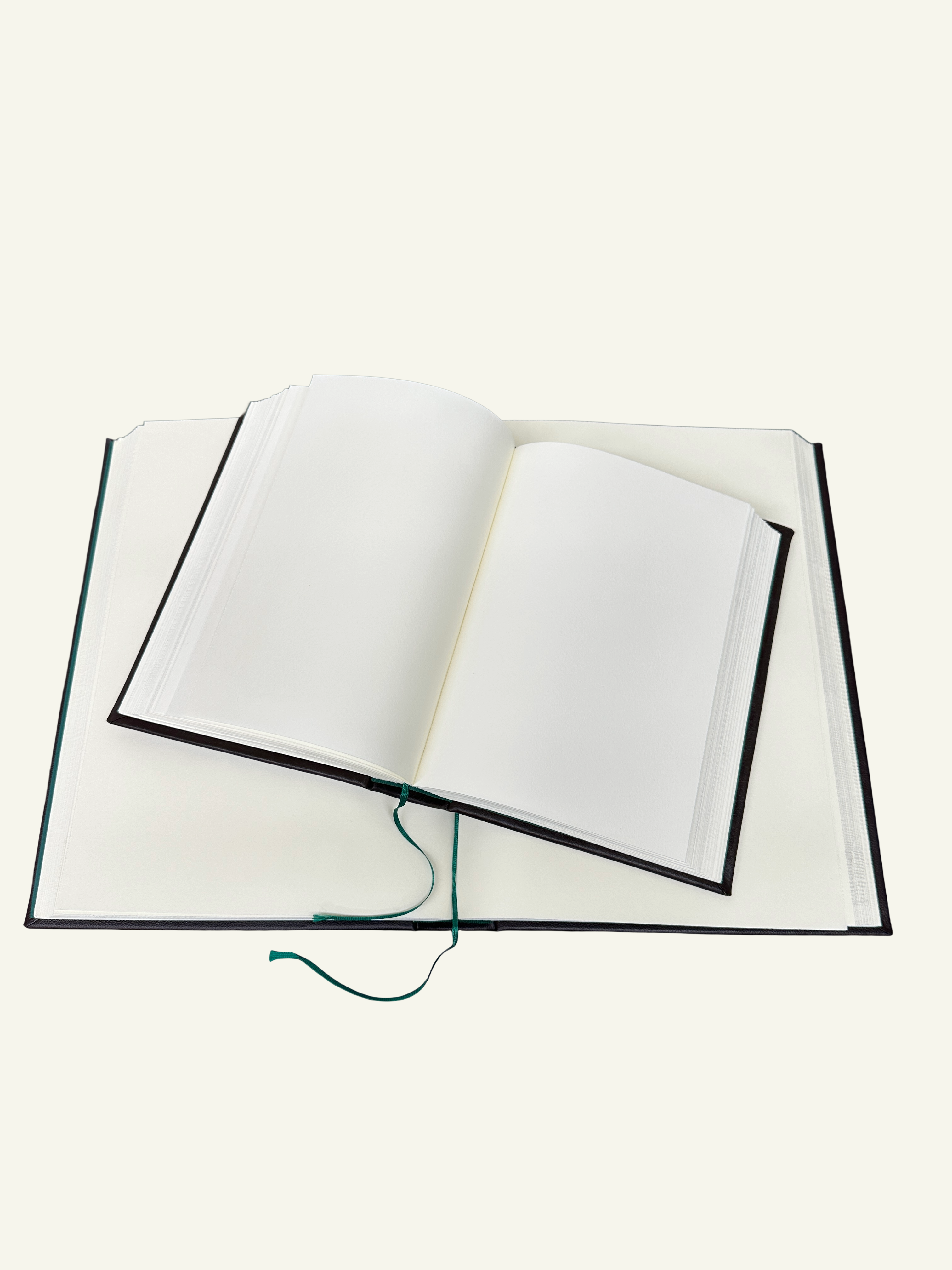 Hand-Cut & Deckled Edge Unlined Pages in two sizes