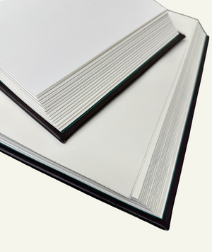 Hand-cut & Deckled Edge Unlined Paper detail