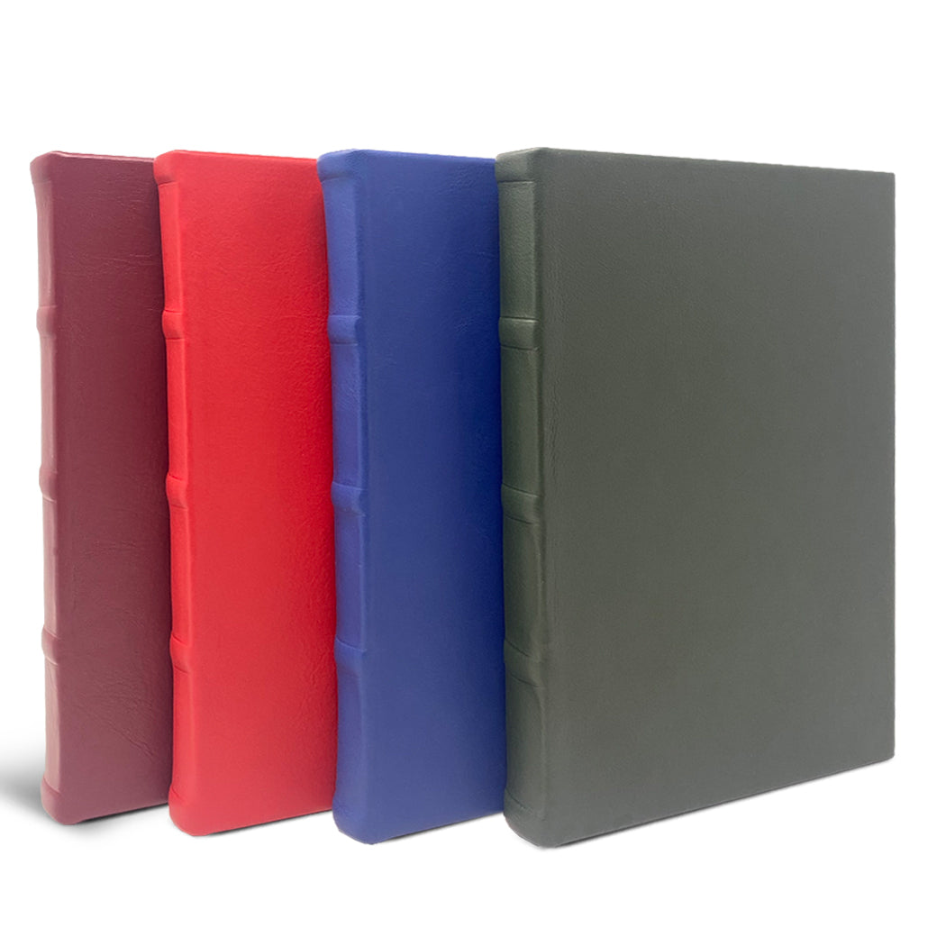 Handmade Hardcover Lined Leather Journal - 4 colors