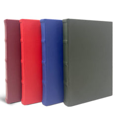 Handmade Leather Bound Journal - hardcover - in 4 colors