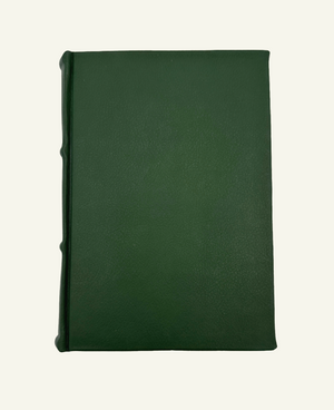 Hunter Green leather journal 