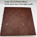 Handmade Leather Scrapbook/Photo Album  12x12 - *Imperfect*