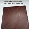 Handmade Leather Scrapbook/Photo Album  12x12 - *Imperfect*
