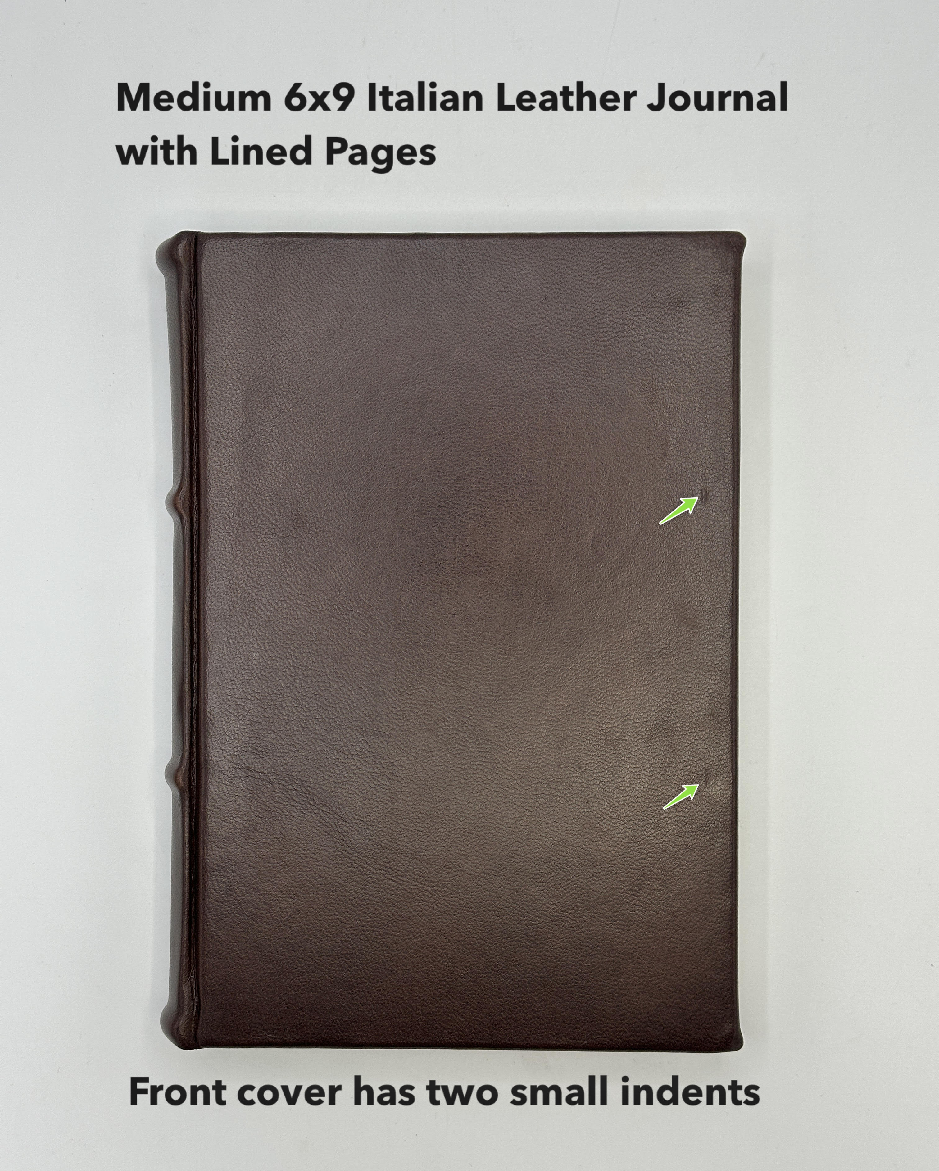 Imperfect 6x9 lined journal
