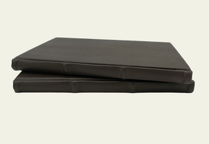 Leather Wine Log and Journal with raised spine