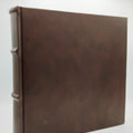 Artisanal Large Handmade Italian Leather Photo Album 12x12