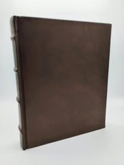 Artisanal Handmade Italian Leather Photo Album 9x10