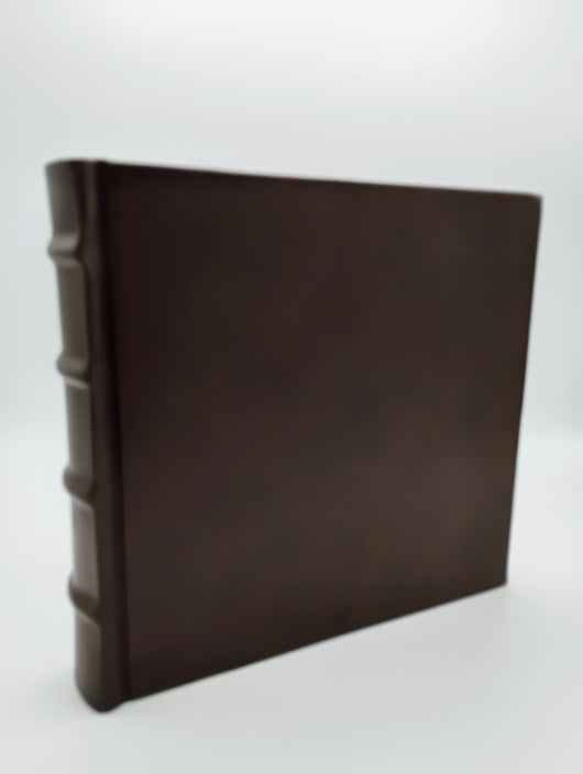 Artisanal Handmade Italian Leather Photo Album 9x8