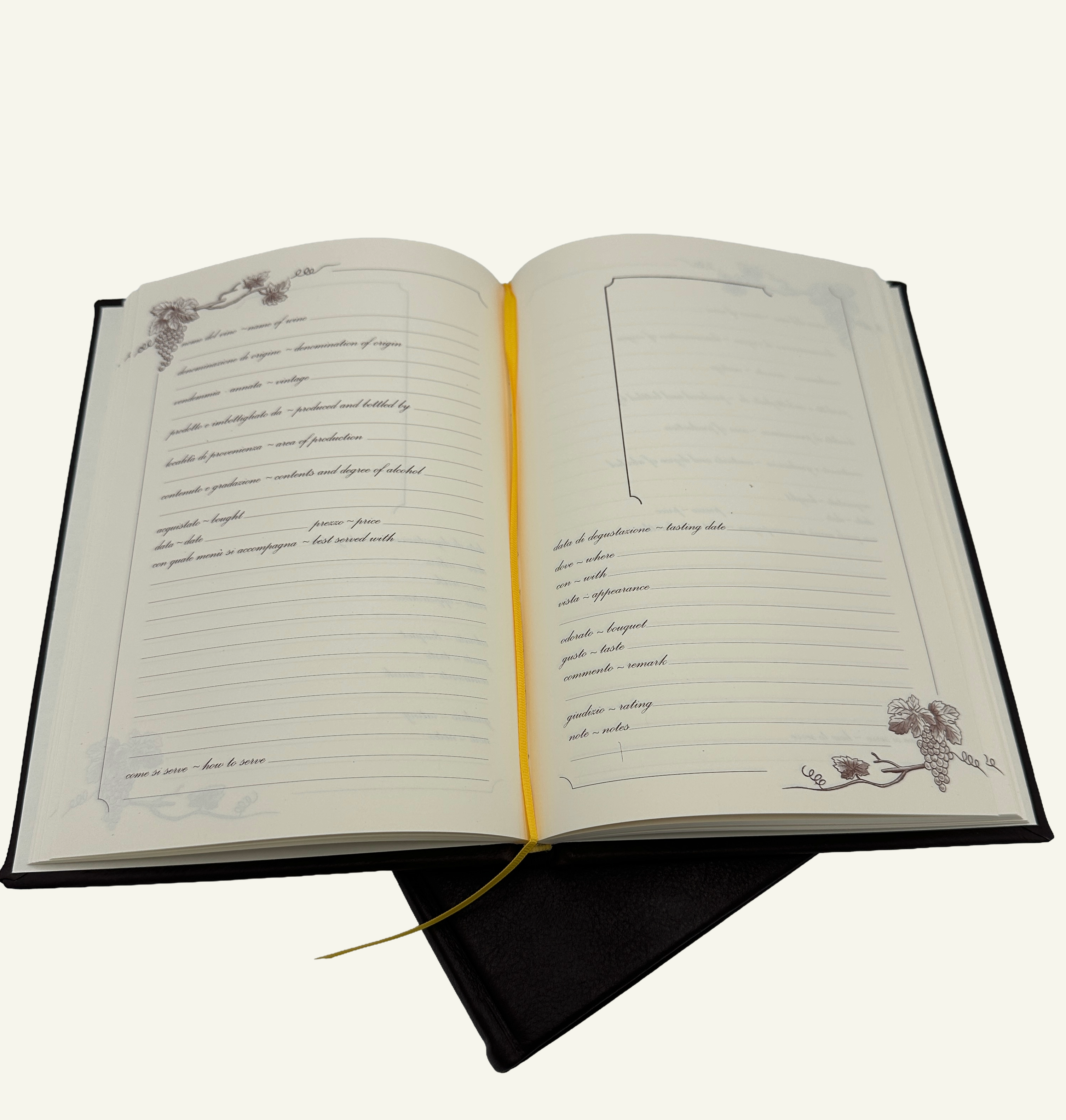 Handmade Leather Wine Journals 