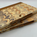 Handmade Italian Recipe Book - Peacock Feathers