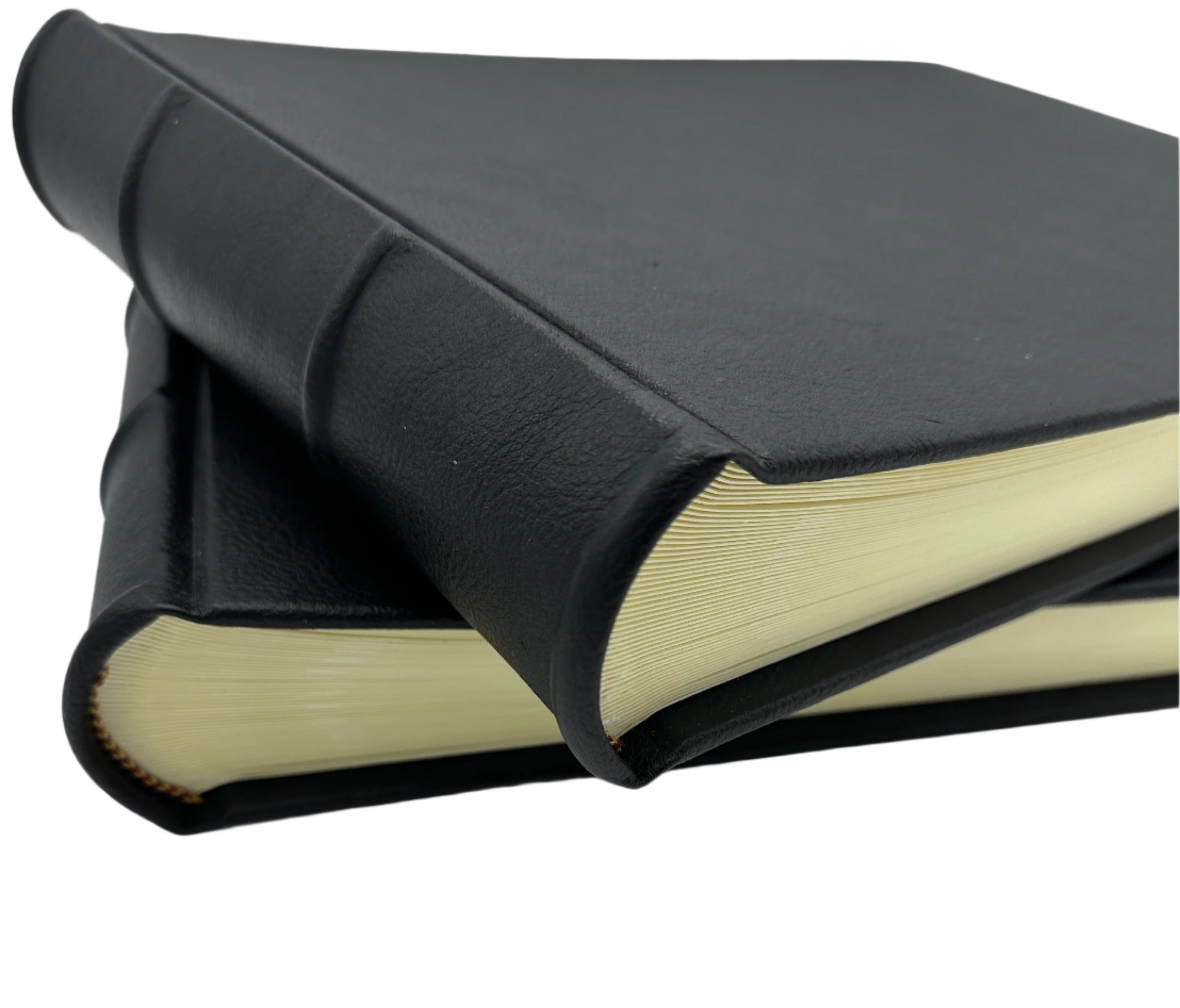 Landscape Format Black Leather Photo Album 14x10