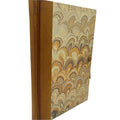 Handmade Italian Recipe Book - Peacock Feathers