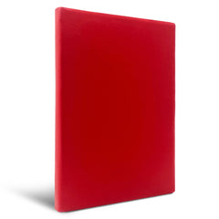 Softcover Italian Leather Lined Notebook - Red